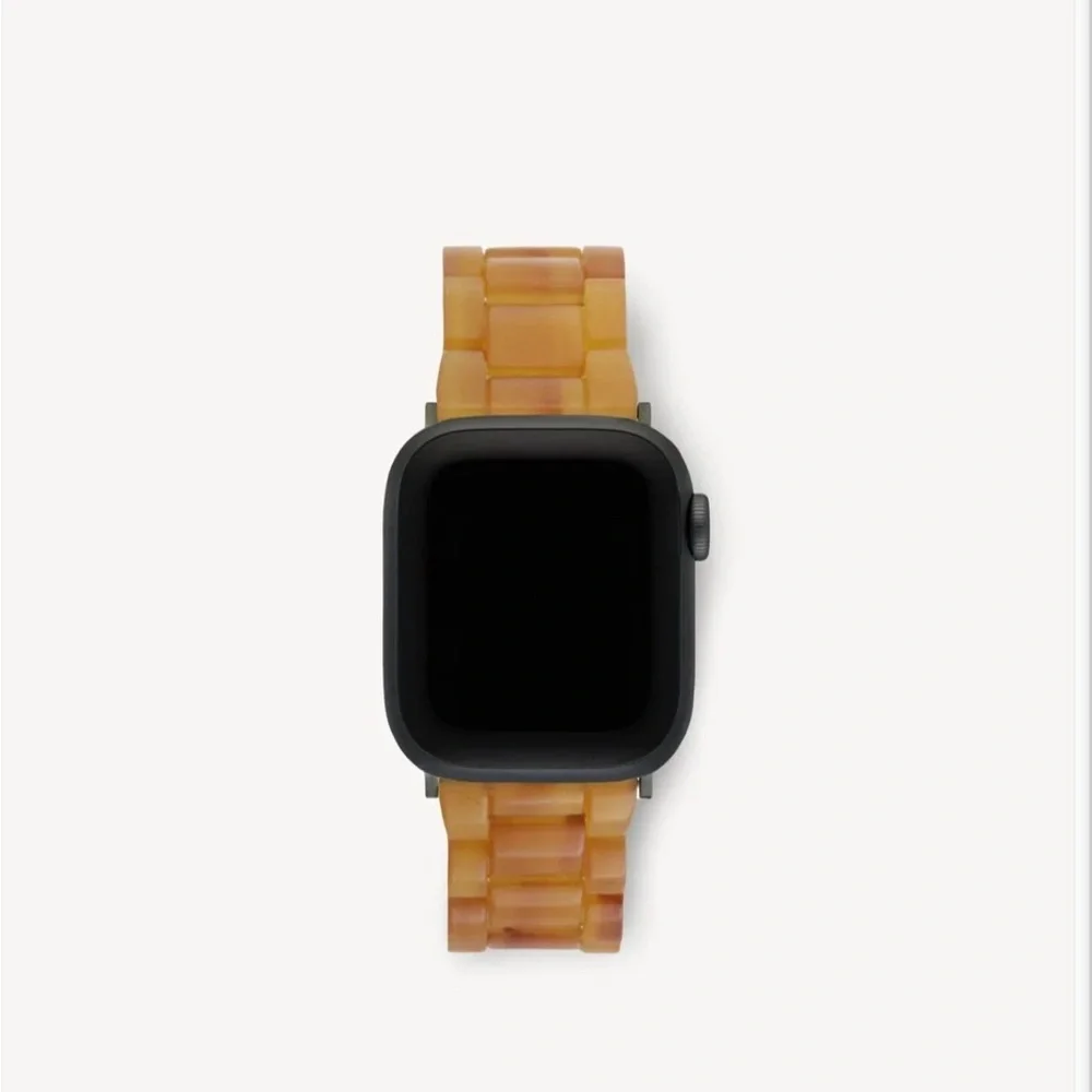 New Anthropologie NWT Machete Cognac Apple Watch Band 42-45mm